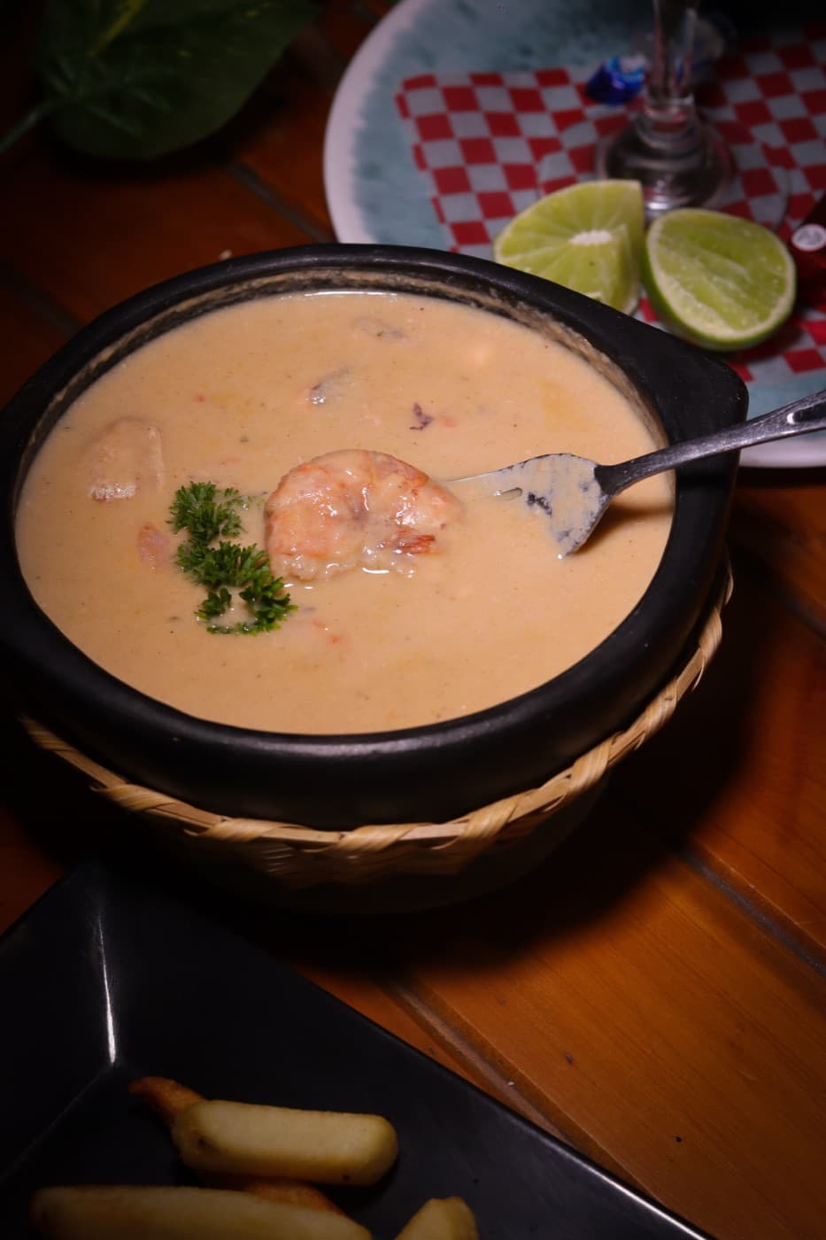Cazuela de mariscos