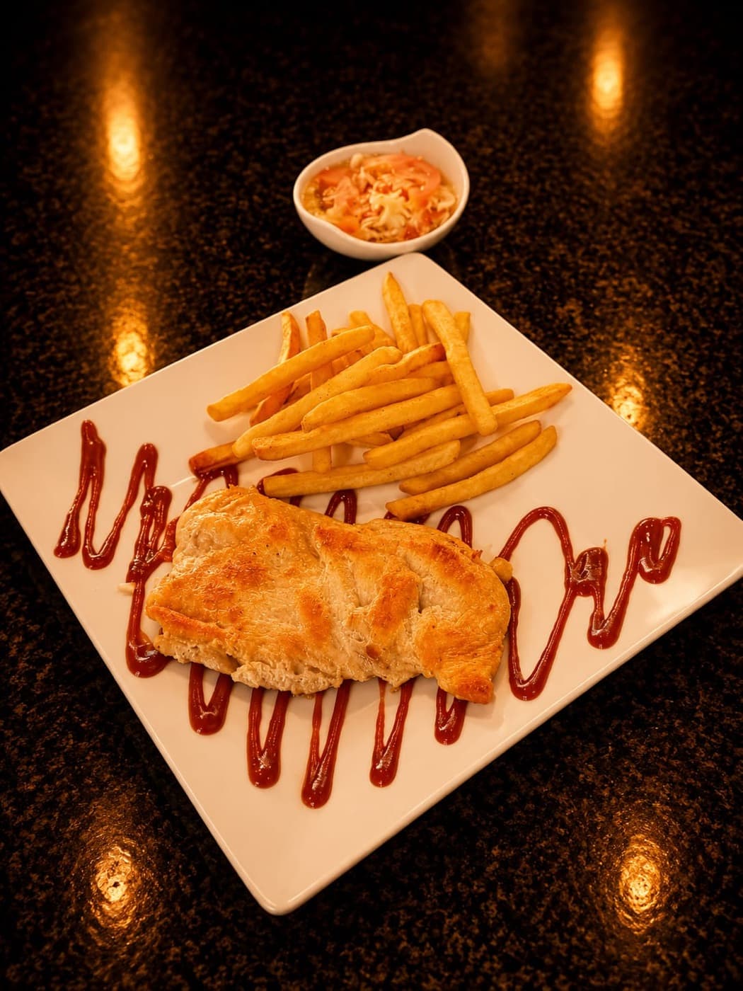 Milanesa de pollo